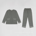 Home Lounge Wear Polyester Seidenpyjamas Set